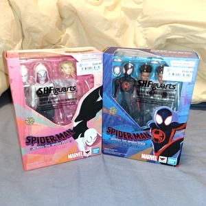 Bandai SH Figuarts Spider-Man Miles Morales & Spider Gwen Brand New(PLEASE READ) - Picture 1 of 2