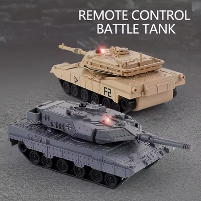 Boy Toy Gift Remote Control Tank Mini RC Battle Tank Kids Best Birthday Gifts - Image 1 of 4