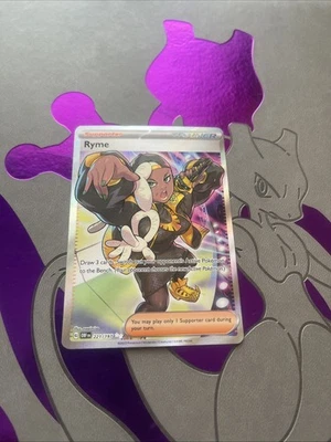 Pokémon TCG Ryme Trainer Obsidian Flames Holo Ultra Rare Card 221/197 - Image 1 of 2