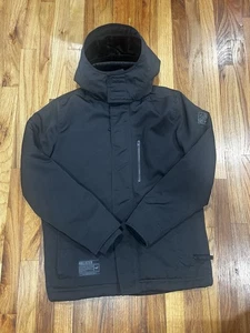 Hollister Co. Jacke Herren S schwarz Parka Kapuze Allwetter Kollektion Winter - Bild 1 von 8