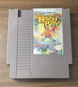 The Adventures of Bayou Billy (Nintendo NES) Video Game Cartridge