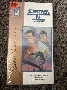 Star Trek IV: The Voyage Home (VHS, 1990) - Paramount Home Video Watermark - Picture 1 of 3