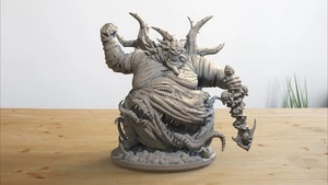 Greater Plague demon miniature - DnD miniatures - Role Playing Game - Tabletop - Picture 1 of 2