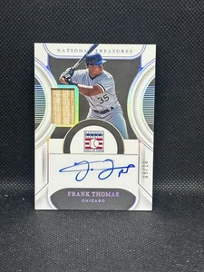 Frank Thomas 2023 National Treasures Auto HOF Patch 09/10 Game Worn - Picture 1 of 2