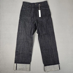 Imogene + Willie Catherine Jeans Donna 30 Indigo Rigido Nep Blu Selvedge Nuovo con etichette - Foto 1 di 14