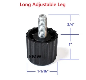 OEM Magic Chef Avanti ARF2108 Refrigerator ADJUSTABLE LEG 2207700062 20122990026 - Picture 1 of 1