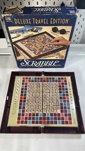 Vintage Boxed MB Games Complete Scrabble Deluxe Travel Edition - Picture 1 of 8