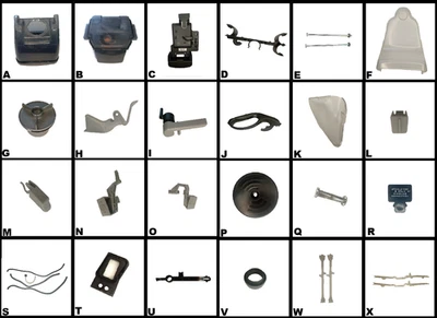 Piezas Hoover SteamVac SpinScrub con limpiador de alfombras CleanSurge F5915905 Foto 1 de 2