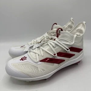 Adidas Adizero Afterburner Metal Cleats Size 13 Indiana University PE Team - Picture 1 of 13