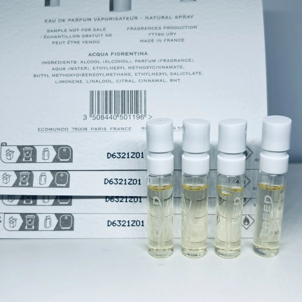 Acqua Fioretina By Creed EDP 1,7 ml x4 perfume muestra spray Foto 1 de 1