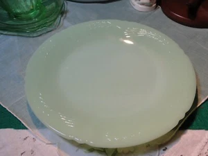 Weizengarben, Feuerkönig, Jadeit, Jadit, Teller, 9" Durchmesser - Bild 1 von 6