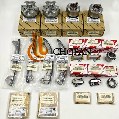 For Lexus Toyota LX570 Land Cruiser Tundra V8 5.7Kit De Cadena Distribución VVT - Image 1 of 4