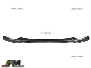 For 2015+ BMW F80 M3 F82 M4 GT-Style Carbon Fiber Front Bumper Add-on Lip Fit - Picture 1 of 3