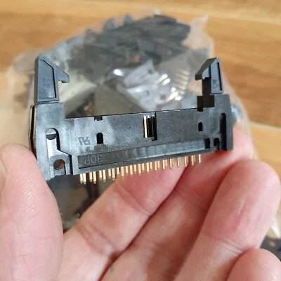 48pcs IDC 30P 2x15 Latched PCB Plug Ribbon Cable Boxed Header Connectors 2.54mm - Image 1 of 4