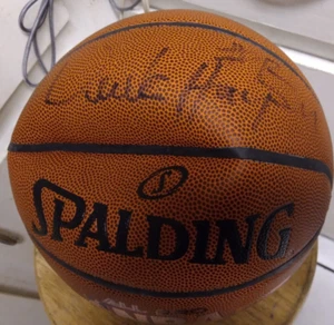 DALLAS MAVERICKS - Derek Harper firmato Spalding NBA basket/MARK FOLLOWILL - Foto 1 di 2