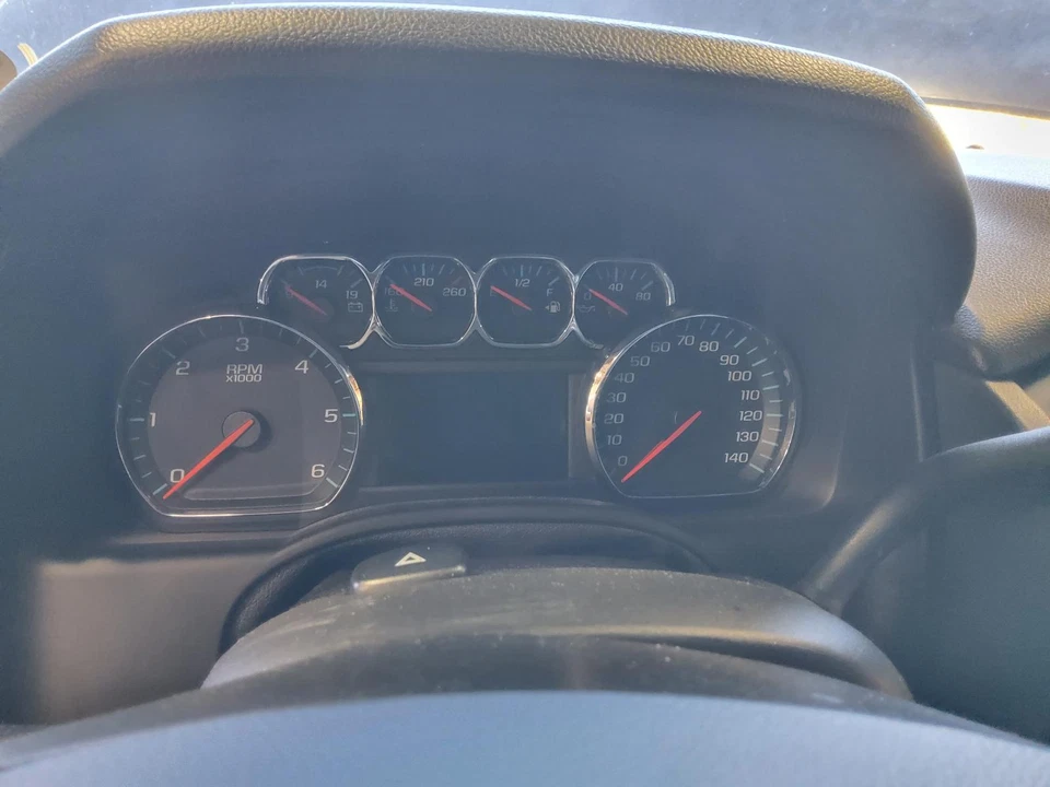 Used Speedometer Gauge fits: 2017 Chevrolet Tahoe cluster MPH US market 6.0L ID - Image 1 of 4