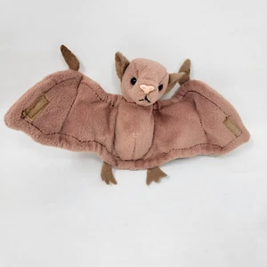Ty Batty the Bat Beanie Baby marrón 4" juguete de peluche animal de peluche - Imagen 1 de 8