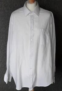 M&S Man Regular Fit White Shirt 17 - Picture 1 of 5