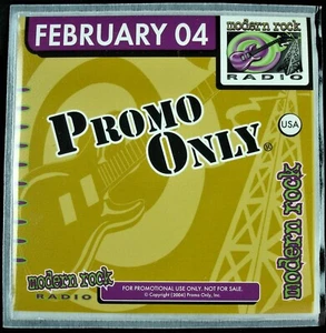 PROMO ONLY "MODERN ROCK FEBRUARY 2004" DJ PROMO CD COMPILATION LO PRO, HIM *NEW* - Picture 1 of 3