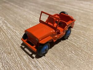 Dinky Toys Jeep - Red - made in England