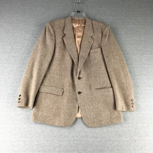 Canda Blazer Mens 42L Pure New Wool Tweed Sports Coat Jacket Poland Vintage - Picture 1 of 9