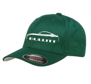BULLITT 2019 Ford Mustang Classic Outline Design Hat Cap - Picture 1 of 11