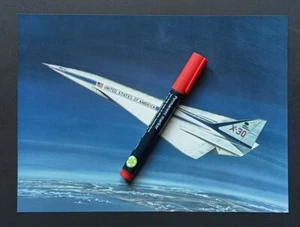 grande foto promozionale 8x10 stampa di fabbrica / PR ROCKWELL X-30 AEREO AEROSPAZIALE NAZIONALE - Foto 1 di 2