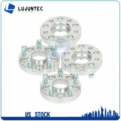 4Pcs 1" 25mm 5x4.5 Hubcentric Wheel Spacers Fits Dodge Challenger Charger Magnum - Image 1 of 4
