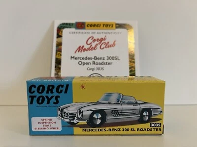 Corgi Model Club 303S Mercedes-Benz 300SL Roadster BNIB with COA - Image 1 of 4