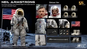 Star Ace Neil Armstrong First Man On The Moon NASA 1969 1/6 Deluxe Figure Mint! - Picture 1 of 3