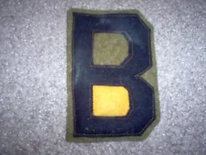 WWI US Army patch Second 2nd Army "B" Cavalry unit patch AEF - Picture 1 of 1