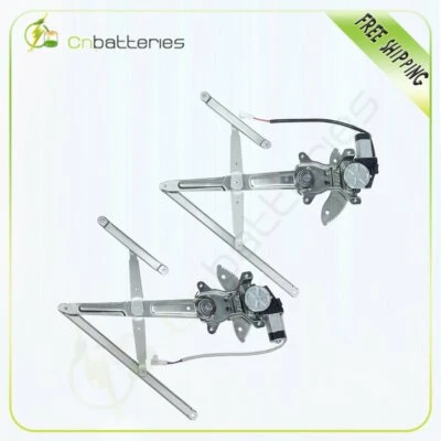 Para Toyota Tundra 2004-2006 con par de reguladores de ventana delantera de motor Foto 1 de 4