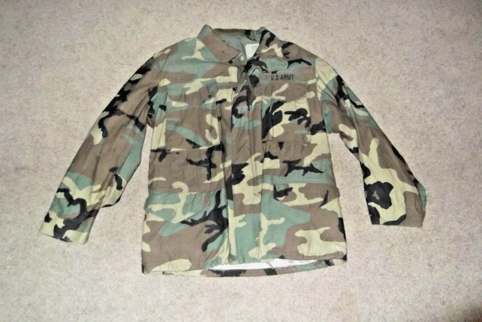 Military BDU Medium Short Field Jacket Camouflage US Army USAF USNavy MenBoys176 - Image 1 of 1