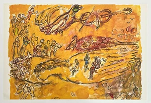 Marc Chagall composition for the Magic Flute Opera - printed by Mourlot - 240777 - Picture 1 of 1