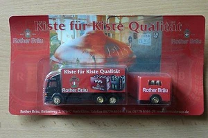 Model Truck Beer Truck Mercedes Benz Atego Rother Bräu Rhön Hs 19 - Picture 1 of 1
