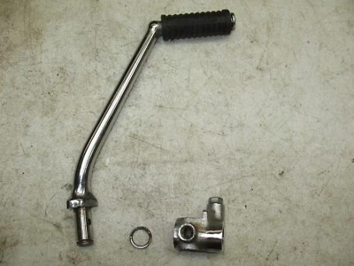 Honda cm450A 1982 cm 450 palanca de brazo de arranque - bonito cromo - buen techo de goma Foto 1 de 4