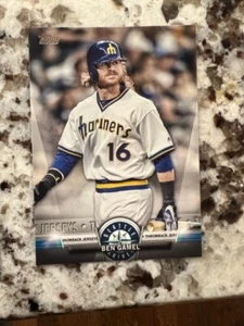 2018 TOPPS SERIES 2 SALUTE INSERT CARD MARINERS BEN GAMEL #S-44 - Picture 1 of 1