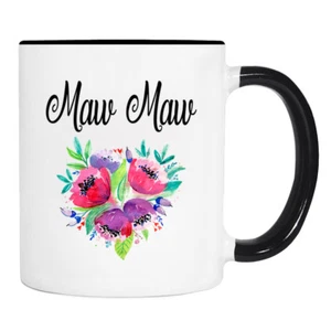 Schlund Schlund Blumen - Tasse - Schlund Schlund Geschenk - Schlund Schlund Becher - Geschenke für Schlund - Bild 1 von 2