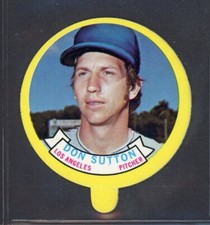 1973 TOPPS CANDY LIDS  DON SUTTON  LOS ANGELES DODGERS  25941