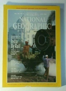 JUNE 1984 NATIONAL GEOGRAPHIC SOCIETY / PAKISTAN TO BANGLADESH INDIA BY RAIL - Imagen 1 de 5