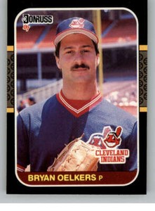 1987 Donruss #596 Bryan Oelkers Indians 
