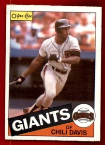 1985 O-Pee-Chee #245 Chili Davis - Picture 1 of 2