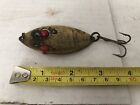 Vintage used  Red Eye Wiggler Fishing Lure MADE IN USA . Collector, Display