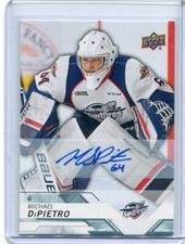 2018-19 Upper Deck CHL Autographs Michael DiPietro Auto