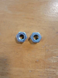 Wald #165 Steel 3/8" X 24T Cruiser Bike Hub Axle Nuts 11/16" OD - Picture 1 of 3