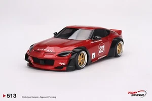 NISSAN Z (RZ34) PANDEM PASSION RED (RESIN) - TOPSPEED TS0513 1/18 - Picture 1 of 6