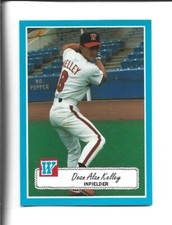 1990 Rock's Dugout Wichita Wranglers #12 Dean Alan Kelley RC, Rare