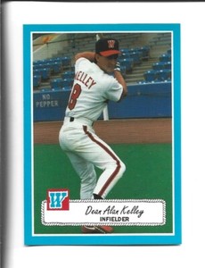 1990 Rock's Dugout Wichita Wranglers #12 Dean Alan Kelley RC, Rare