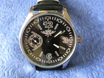 Reloj Pulsera MATRIMONIO Vintage 3602 18J PILOTO ESTILO MILITAR URSR Foto 1 de 4