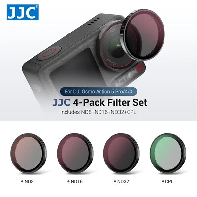 Magnetic ND CPL Polarizer Filter Kit for DJI Osmo Action 5 Pro Action 4 Action 3 - Image 1 of 4